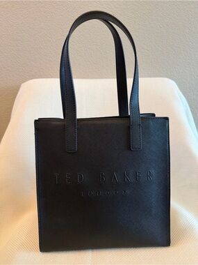 Ted Baker Leather Tote NWT 9.5"x 9.5"x 3.5